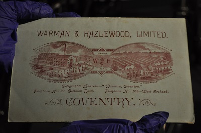 Warman & Hazlewood old advert