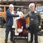 Vintage Sleigh Ride to give donated Santa suit new lease of life