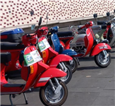 Vintage Vespas roll into Coventry Transport Museum